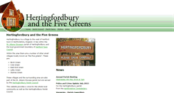 Desktop Screenshot of hertingfordbury.org.uk